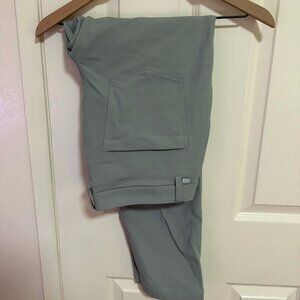 Lululemon Men's ABC Slim-Fit 5 Pocket Pant 30L 32 W Warpstreme Silver Drop